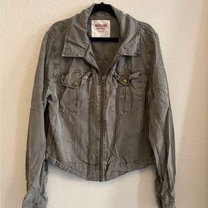 Mossimo Supply Co. Women's Utility Jacket in Gray